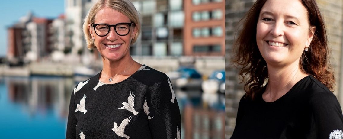 Anna Claesson och Annika Rundblad, Landskrona stads näringslivsavdelning